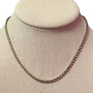 Dainty Rhinestone Necklace